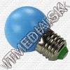 Olcsó LED Dekorációs izzó (gömb) E27 1W 45mm (Kék) (IT9791)