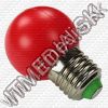 Olcsó LED Dekorációs izzó (gömb) E27 1W 45mm (Piros) (IT9793)