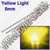 Olcsó Led Diode Water Clear Yellow Light 5mm !info (IT7939)