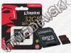 Olcsó Kingston microSD-HC card 32GB UHS-I U1 Class10 + adapter (100/70 MBps) Canvas React (IT13531)