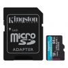 Olcsó Kingston microSD-XC card 64GB UHS-I U3 A2 + adapter [170R70W] Canvas Go Plus! (IT14663)