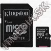 Olcsó Kingston microSD-XC card 128GB UHS-I U1 Class10 + adapter (80/10 MBps) Canvas Select (IT13517)