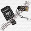 Olcsó Kingston microSD-HC card 8GB Class4 + adapter + Card Reader Mobility (IT8754)