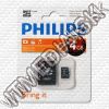 Olcsó Philips microSD-HC Secure Digital card 4GB +ADAPTER INFO! (IT8257)