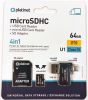 Olcsó Platinet microSD-XC card 64GB *Class10* 4in1 *OTG* !info (45517) (IT14767)