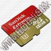 Olcsó Sandisk microSD-HC kártya 16GB UHS-I U3 *Extreme CLASS10* 60MB/s + adapter (IT10939)