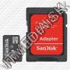 Olcsó Sandisk microSD-HC kártya 16GB CLASS4 + adapter (IT7751)