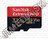 Olcsó Sandisk microSD-HC card 32GB UHS-I U3 V30 *Extreme PRO* 100/90 MB/s (IT13195)