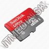 Olcsó Sandisk microSD-HC kártya 32GB UHS-I U1 *Ultra CLASS10* 80MB/s + adapter (IT11350)