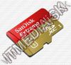 Olcsó Sandisk microSD-XC kártya 64GB UHS-I U3 *Mobile Extreme CLASS10* 90MB/s + adapter (IT11854)