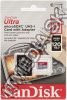 Olcsó Sandisk microSD-XC kártya 64GB UHS-I U1 A1 *Mobile Ultra* 120MB/s + adapter (IT14696)