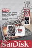Olcsó Sandisk microSD-XC kártya 64GB UHS-I U1 A1 *Mobile Ultra* 100MB/s + adapter (IT13472)