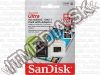 Olcsó Sandisk microSD-XC kártya 128GB UHS-I U1 *Mobile Ultra CLASS10* 48MB/s + adapter (IT12661)