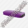 Olcsó Platinet Powerbank 5000mAh Gumírozott Lila (42410) (IT11425)