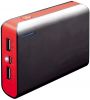 Olcsó Platinet Powerbank 6000mAh Fekete+Piros (43180) (IT12471)