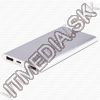 Olcsó Platinet Slim Powerbank Li-Po 5000mAh Silver (43176) (IT11890)