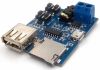 Olcsó DIY MP3 decoder board USB microSD 5V 1x3W *buttons* (IT12203)