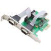 Olcsó IT Media PCI-E Serial (RS-232) controller card 2-port CH382L (IT14097)