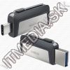 Olcsó Sandisk USB 3.0 pendrive 16GB *Ultra Dual Drive USB Type-C* *USB + USB-C* [130R] (IT12756)