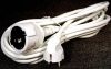 Olcsó Noname Power Cord Extender 5m white EU HQ (IT0377)