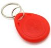 Olcsó RFID Proximity kulcstartó beléptető kártya 125kHz 10digit Piros TK4100 (EM4100) (IT12507)