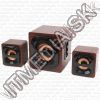 Olcsó Omega aktív 2.1 hangfalszett (15W, Fa) (42012) (IT9770)