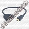 Olcsó HDMI Passzív Elosztó Kábel 2port V1.4 20cm (IT11906)