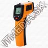 Olcsó Infravörös Digitális Hőmérő (érintkezés mentes) lézeres célzóval  -50..+330C (IT11062)