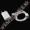 Olcsó iPhone 230V USB charger + cable *Set* *White* INFO! (IT10008)