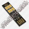Olcsó Dimmelhető USB LED-es lámpa 6 fényes leddel (Meleg Fehér) (IT9927)
