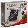 Olcsó Heitech Slim CD Case, Black *10-pack* (IT8281)