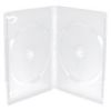 Olcsó DVD Case, DOUBLE **CLEAR** 14mm (100) (FOF) MP booklet (IT14781)